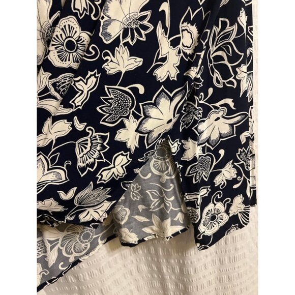 Vintage Neiman Marcus Abs Floral Hawaiian all over graphic plant print Size M - Picture 5 of 6